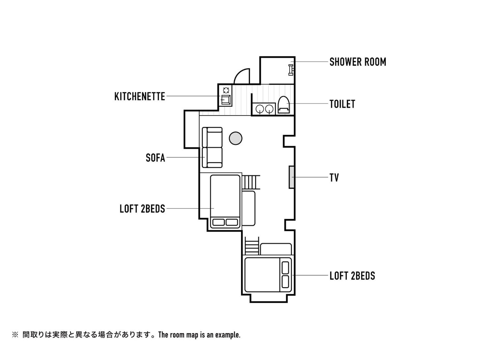 mizuka Daimyo 4 - unmanned hotel - Fukuoka  Zimmer foto